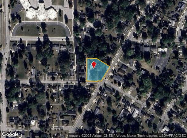  1002 Crystal Ave, Findlay, OH Parcel Map