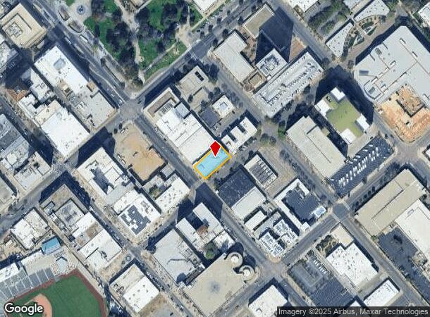  2115 Kern St, Fresno, CA Parcel Map