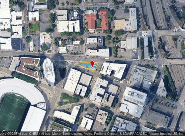  1710 W Burnside St, Portland, OR Parcel Map