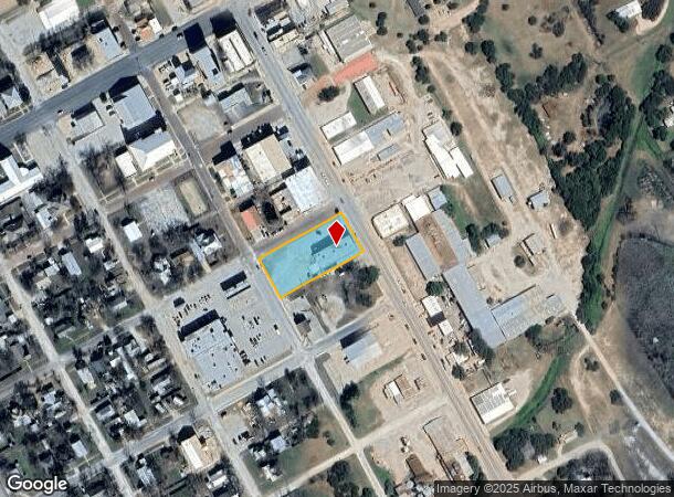 1002 Conrad Hilton Blvd, Cisco, TX Parcel Map