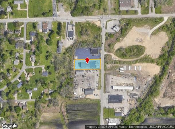  1276 Collier Rd, Akron, OH Parcel Map