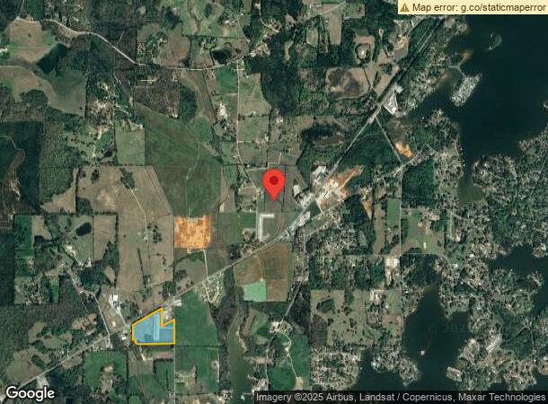  160 Lake Shore Ct, Cropwell, AL Parcel Map