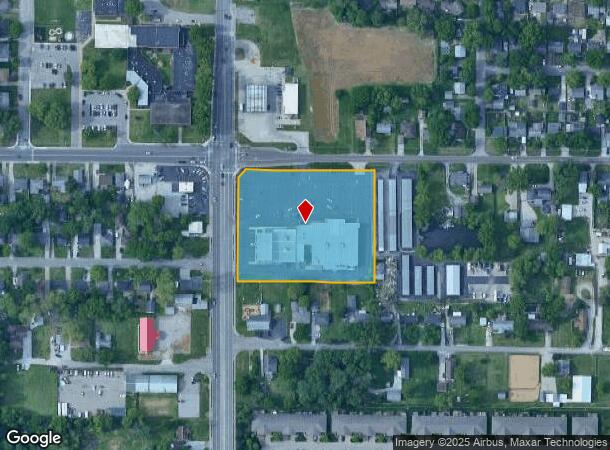 2100 S Green River Rd, Evansville, IN Parcel Map