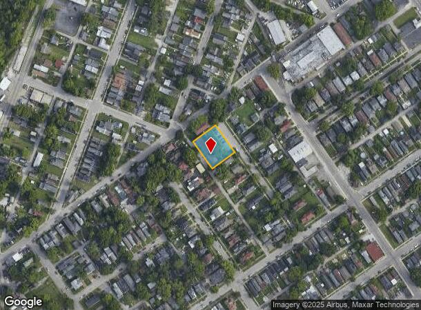  827 Catherine Pl, New Albany, IN Parcel Map