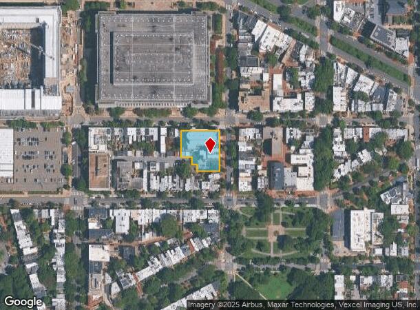  313 2Nd St Se, Washington, DC Parcel Map