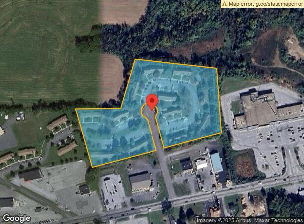  100 Park Cir, Chambersburg, PA Parcel Map