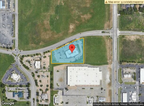  2301 E Hillside Dr, Broken Arrow, OK Parcel Map