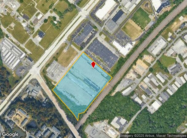 100 Interchange Blvd, Newark, DE Parcel Map
