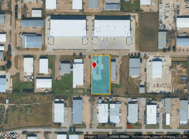  1104 Enterprise Pl, Arlington, TX Parcel Map