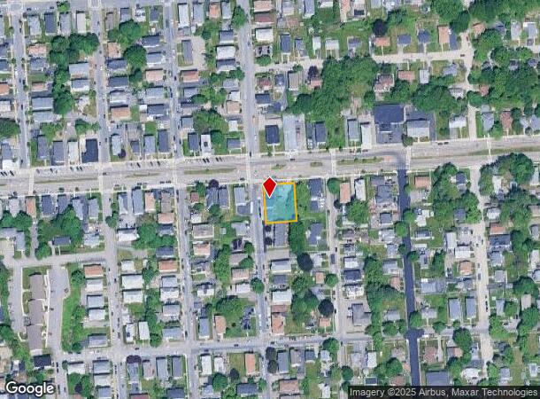 118 Hamilton St, Worcester, MA Parcel Map