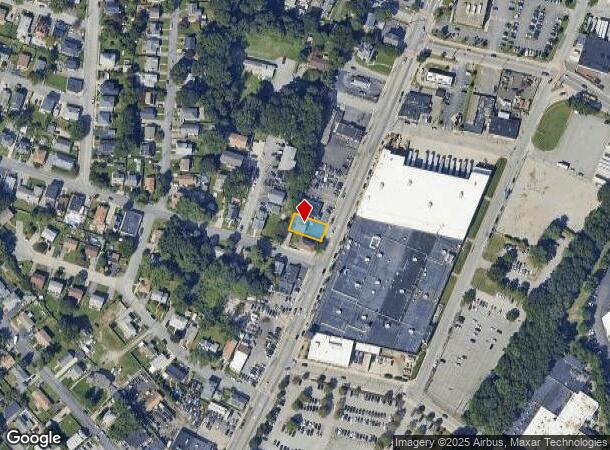 1147 Cranston St, Cranston, RI Parcel Map