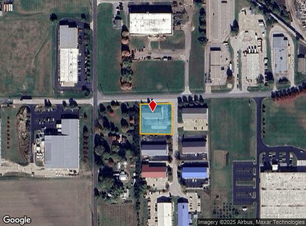 1502 Southpark Ct, Columbus, IN Parcel Map