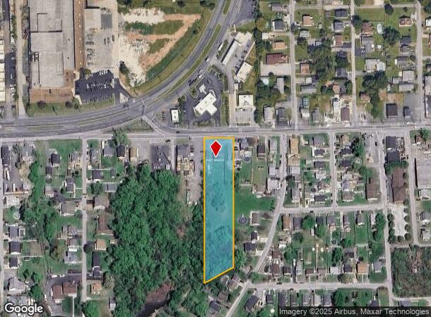 2313 Sparrows Point Rd, Sparrows Point, MD Parcel Map