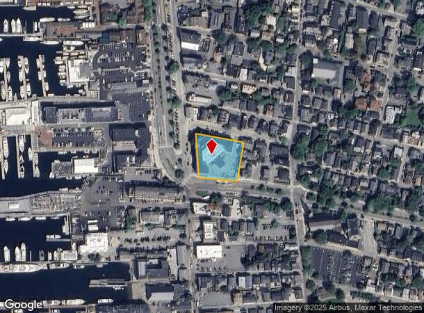 Thames St, Newport, RI Parcel Map