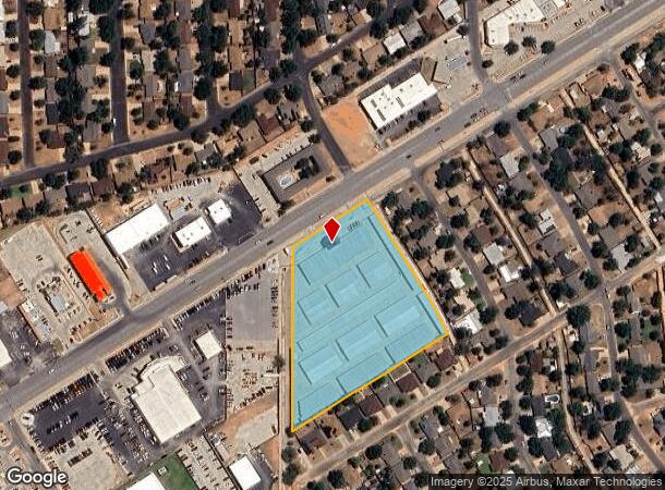  3901 Sherwood Way, San Angelo, TX Parcel Map