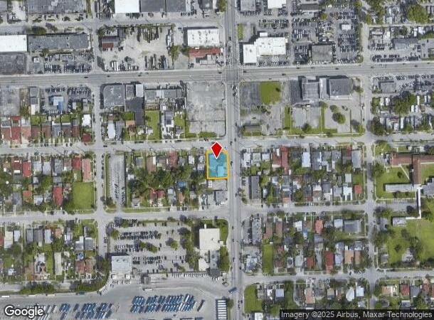  3490 Nw 32Nd Ave, Miami, FL Parcel Map