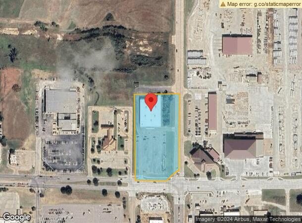  1630 Lonnie Abbott Blvd, Ada, OK Parcel Map