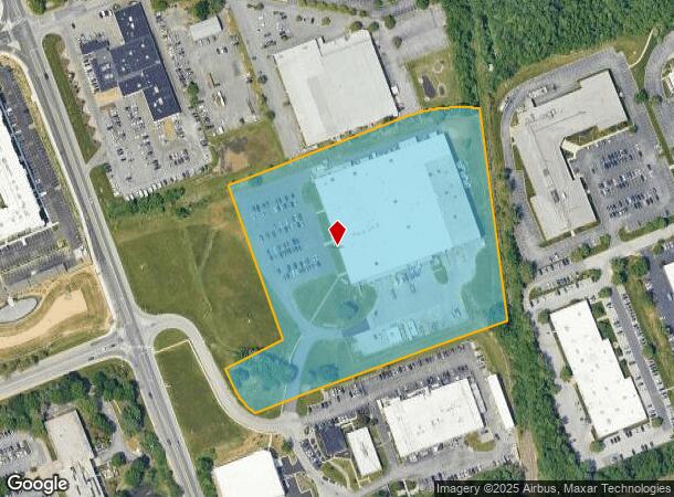 1300 Marrows Rd, Newark, DE Parcel Map