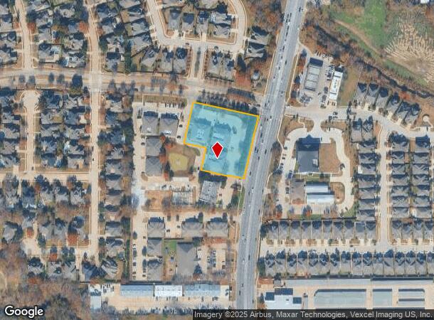  8845 Davis Blvd, Keller, TX Parcel Map
