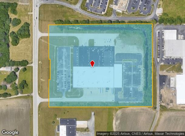  1449 Veterans Memorial Pkwy E, Lafayette, IN Parcel Map