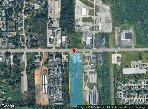 6073 W Pierson Rd, Flushing, MI Parcel Map