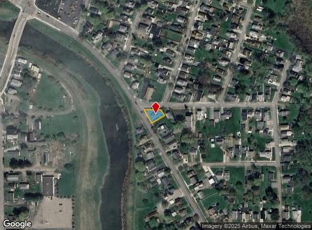 732 Front St, Olean, NY Parcel Map