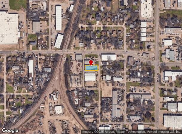 421 N Jefferson St, Irving, TX Parcel Map