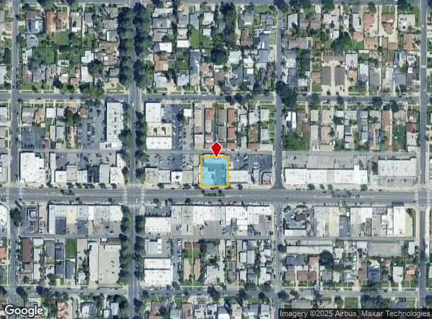  17629 Chatsworth St, Granada Hills, CA Parcel Map