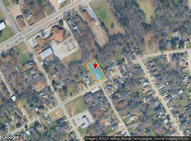  2635 56Th St, Dallas, TX Parcel Map