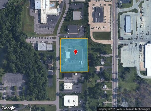 1515 Magnavox Way, Fort Wayne, IN Parcel Map