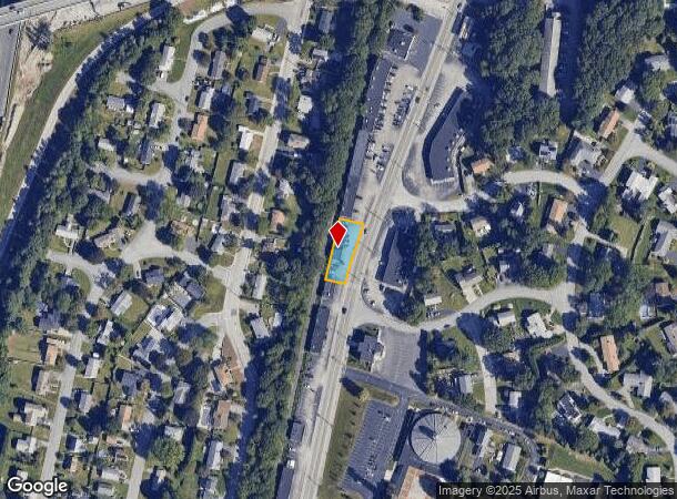  705 Oaklawn Ave, Cranston, RI Parcel Map