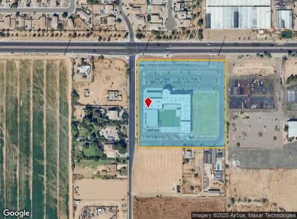  1445 W Baseline Rd, Phoenix, AZ Parcel Map