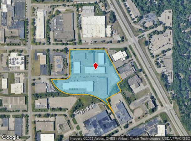  2010 E Center Cir, Minneapolis, MN Parcel Map