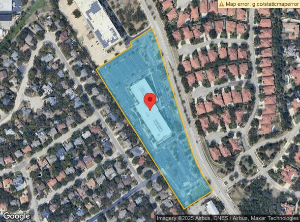  4500 Lockhill Selma Rd, San Antonio, TX Parcel Map