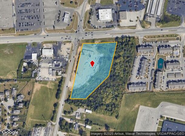  5711 W Broad St, Galloway, OH Parcel Map