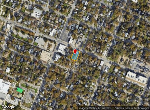  1209 E Cesar Chavez St, Austin, TX Parcel Map