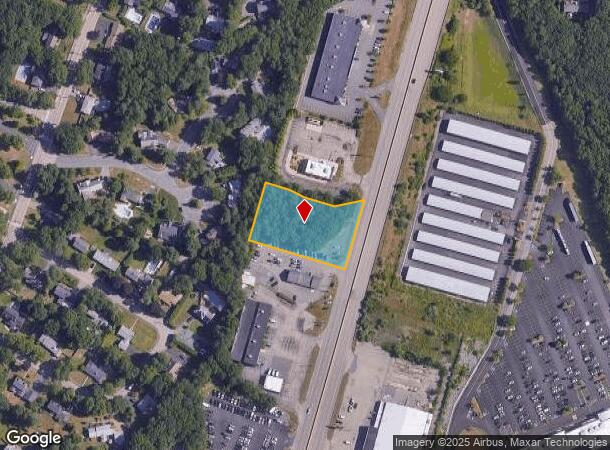 Route 1, Walpole, MA Parcel Map