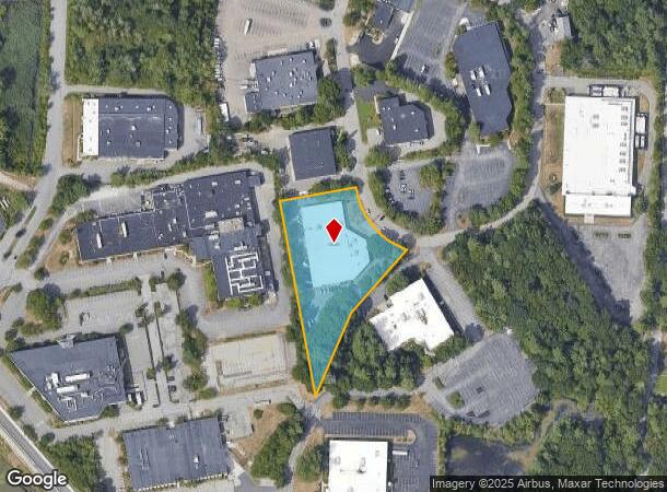  34 Linnell Cir, Billerica, MA Parcel Map