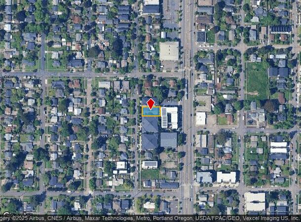  6924 N Greenwich Ave, Portland, OR Parcel Map