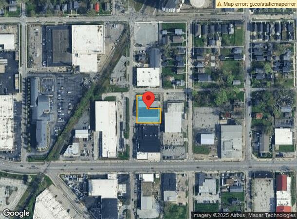  1629 Gent Ave, Indianapolis, IN Parcel Map