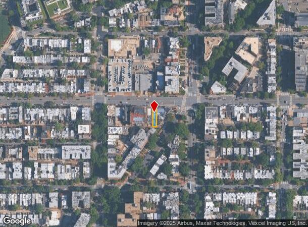  1610 U St Nw, Washington, DC Parcel Map