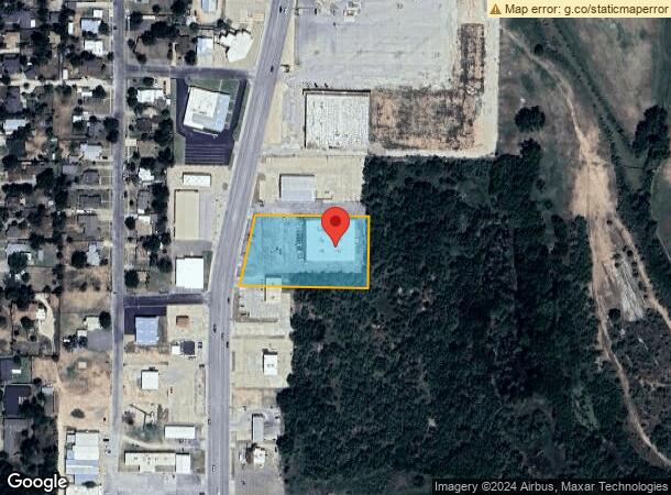  3210 College Ave, Snyder, TX Parcel Map