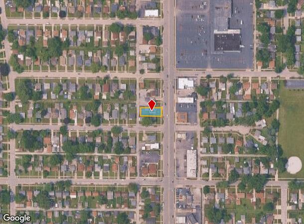  8216 Kennedy Ave, Highland, IN Parcel Map