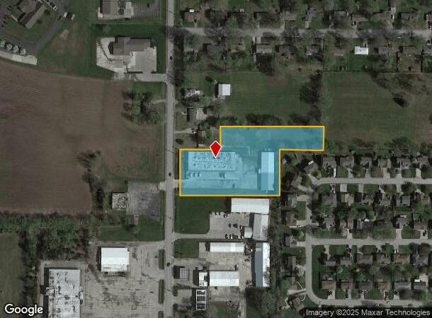 1225 N Jesse James Rd, Excelsior Springs, MO Parcel Map