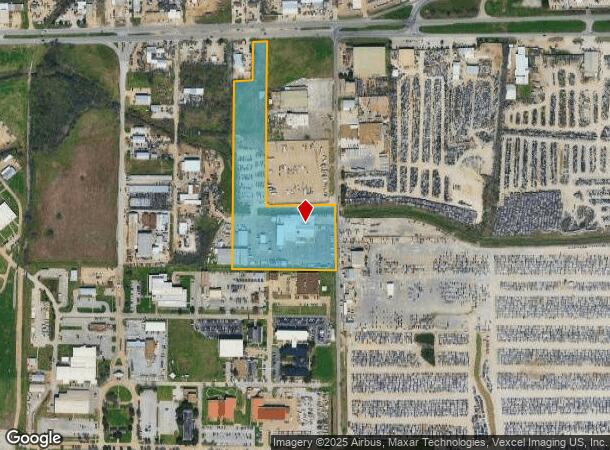  502 Idlewild Rd, Grand Prairie, TX Parcel Map