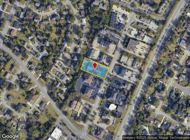  3159 Custer Dr, Lexington, KY Parcel Map