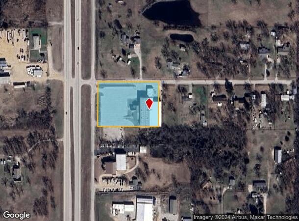  6917 S Highway 97, Sapulpa, OK Parcel Map