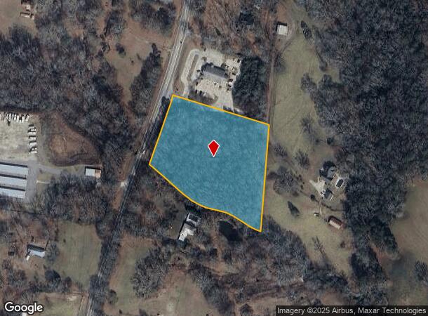 Christmas Ave, Bethlehem, GA Parcel Map