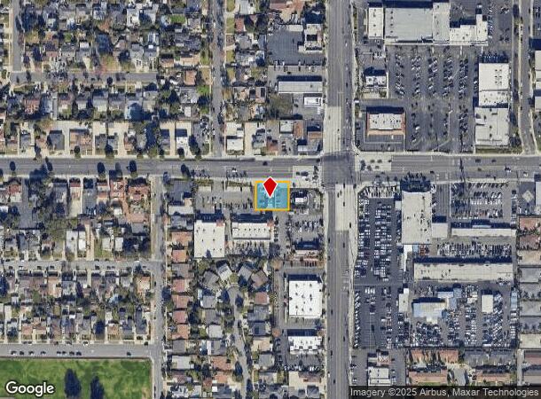  1610 E Chapman Ave, Orange, CA Parcel Map