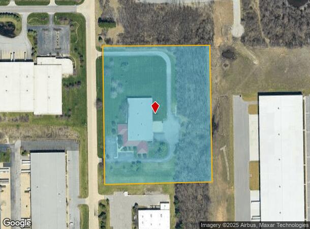 3650 N Olive Rd, South Bend, IN Parcel Map